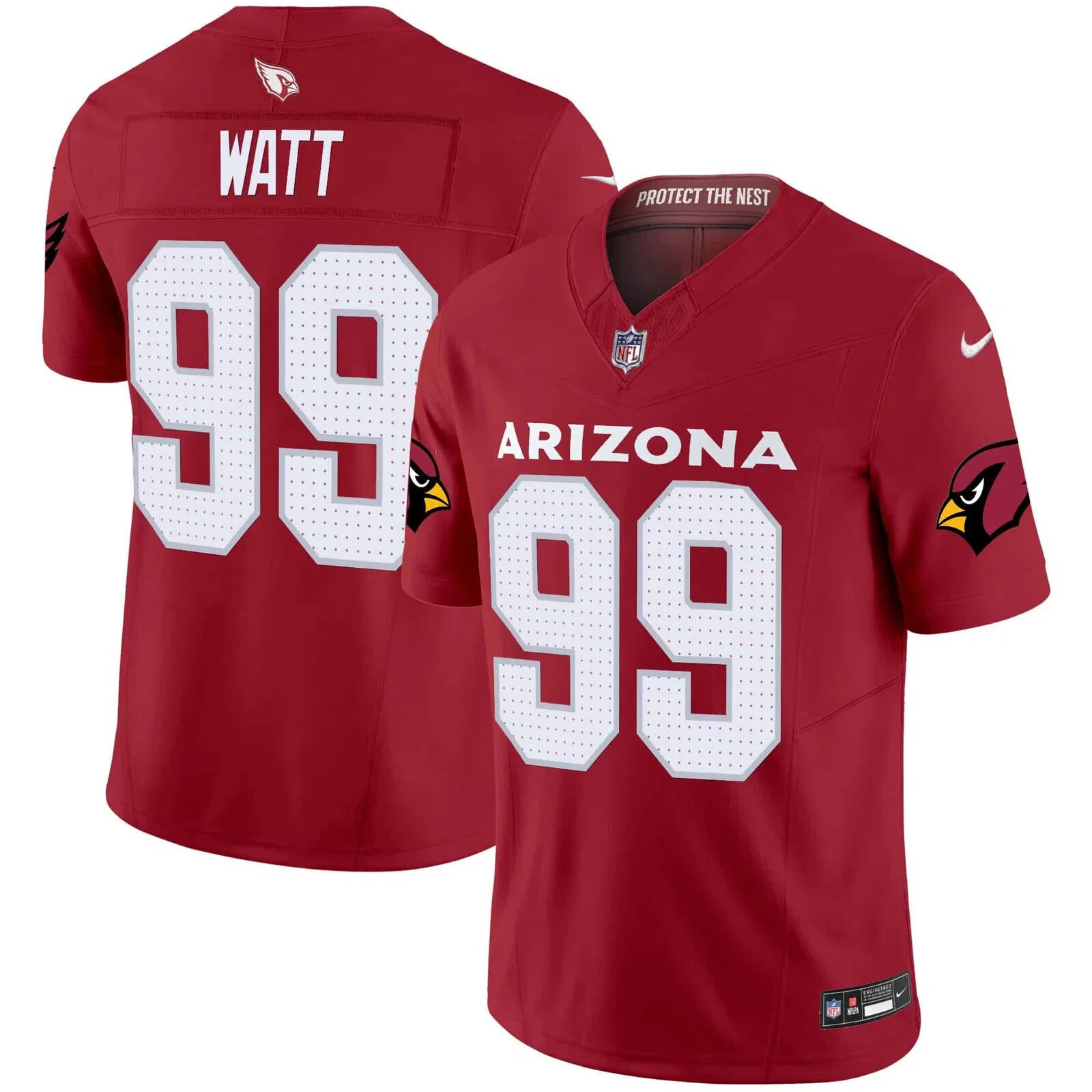 Men Arizona Cardinals #99 Watt Red Nike 2024 Vapor Limited NFL Jersey->indianapolis colts->NFL Jersey